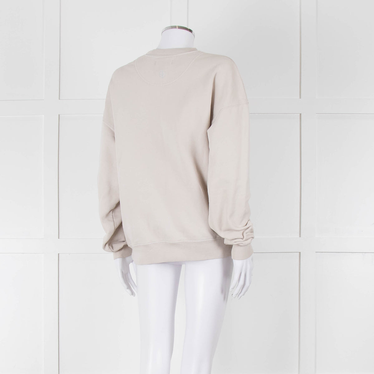 Anine Bing Beige Tiger Graphic Sweatshirt