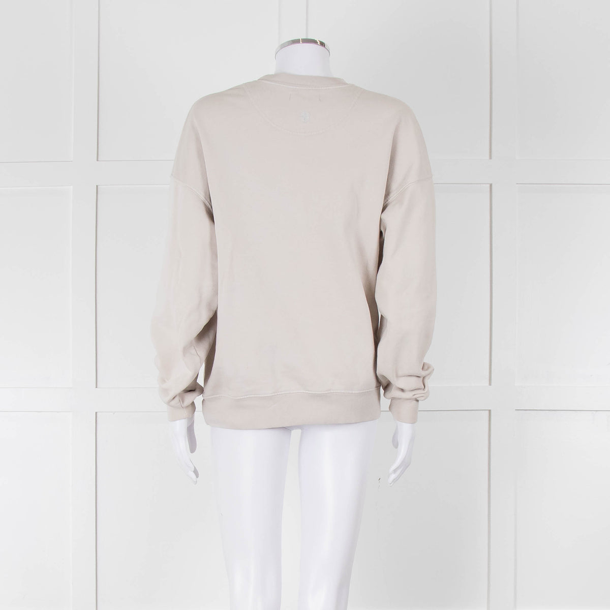 Anine Bing Beige Tiger Graphic Sweatshirt