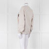 Anine Bing Beige Tiger Graphic Sweatshirt