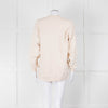 Acne Studios Cream Cross Stitch Embroidery Sweatshirt