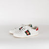 Gucci White Ace Trainers with Bee Motif