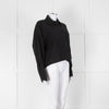 Reformation Black Cropped Boxy Shirt