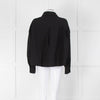 Reformation Black Cropped Boxy Shirt