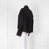 Reformation Black Cropped Boxy Shirt