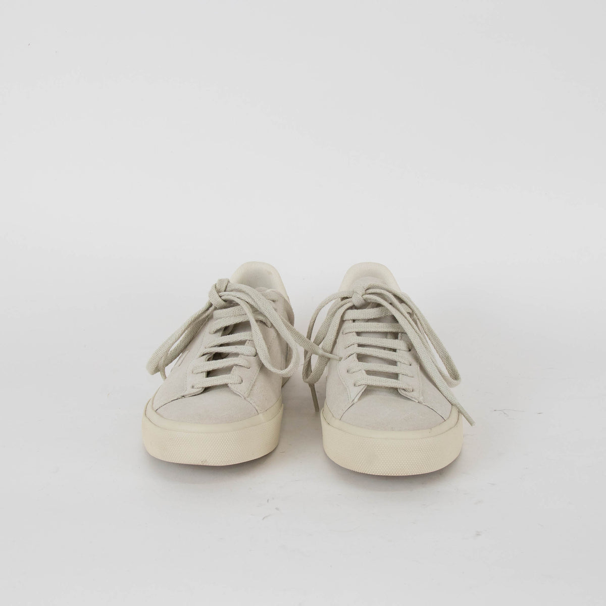 Veja Off White Suede Campus Trainers