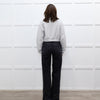 A.P.C Grey Ecstasy Embroidery Motif Cropped Sweatshirt