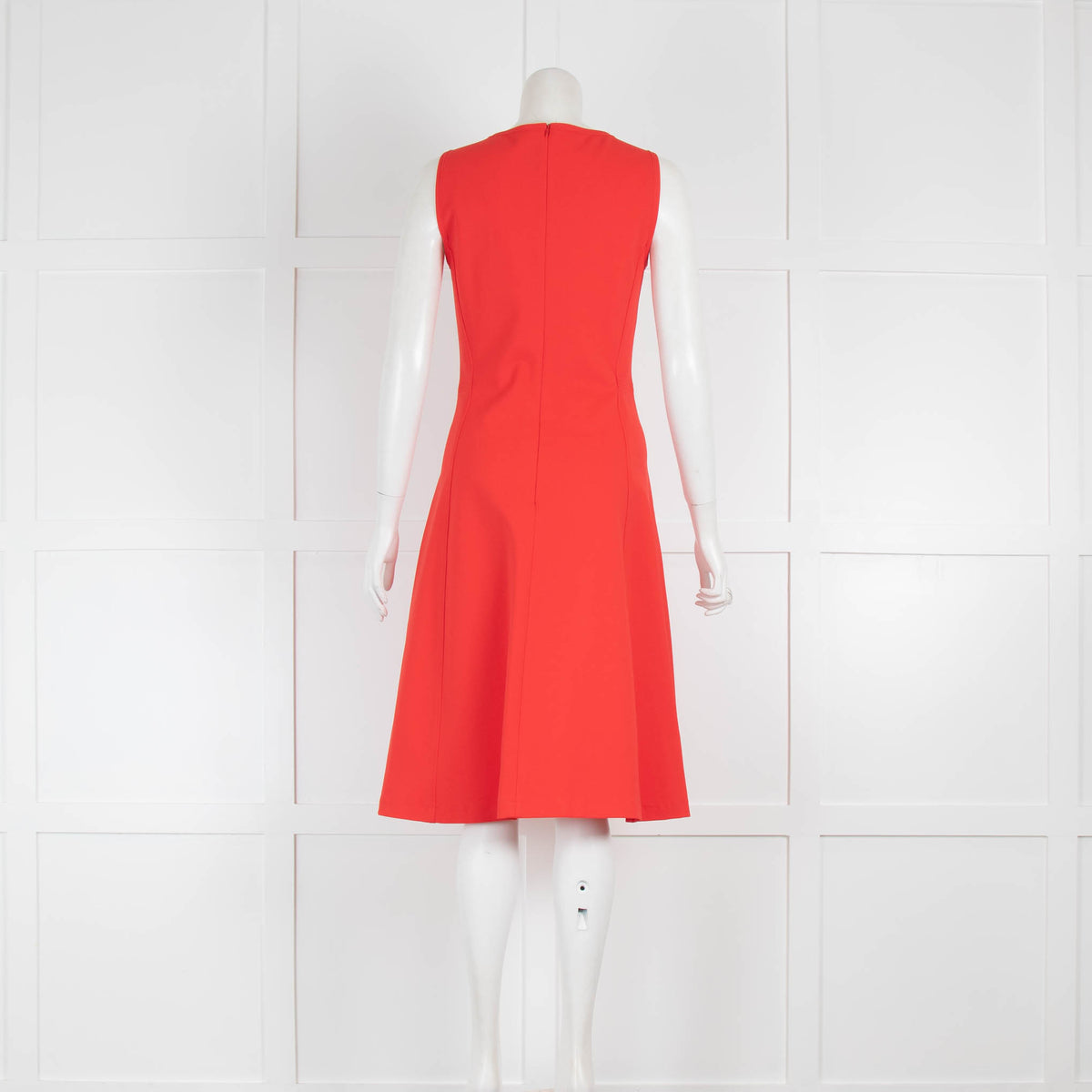Joseph Red Fit and Flare Shift Dress