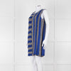 Missoni Knitted Shift Dress with Blue Knitted Frill