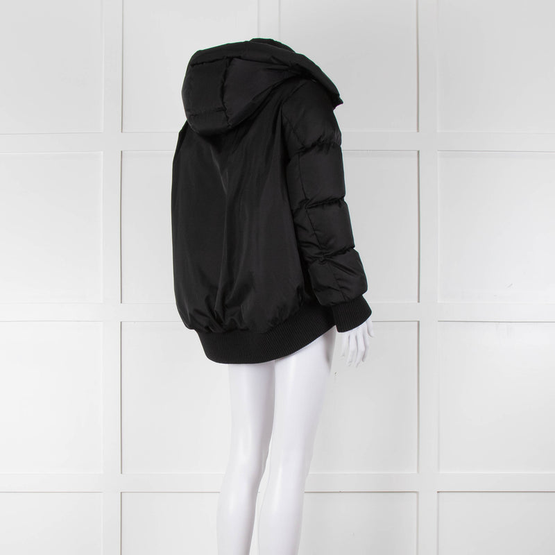 Moncler Black Nylon Autun Giubutto Bomber