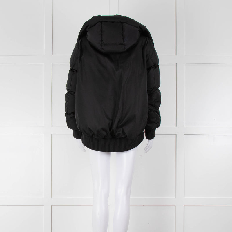 Moncler Black Nylon Autun Giubutto Bomber
