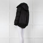 Moncler Black Nylon Autun Giubutto Bomber