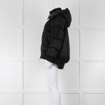 Moncler Black Nylon Autun Giubutto Bomber