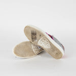 Gucci Silver Glitter Ace Trainers