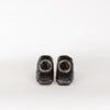 Dorateymur Galaxy Black Patent Slip On Sandals