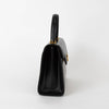 Launer London Black Traviata Leather Bag