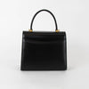 Launer London Black Traviata Leather Bag