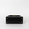 Launer London Black Traviata Leather Bag