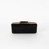 Diane Von Furstenberg Red, Black and Beige Pony Hair Clutch