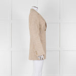 Acne Studio Yellow Grey Brown Check Single Breasted Jacket