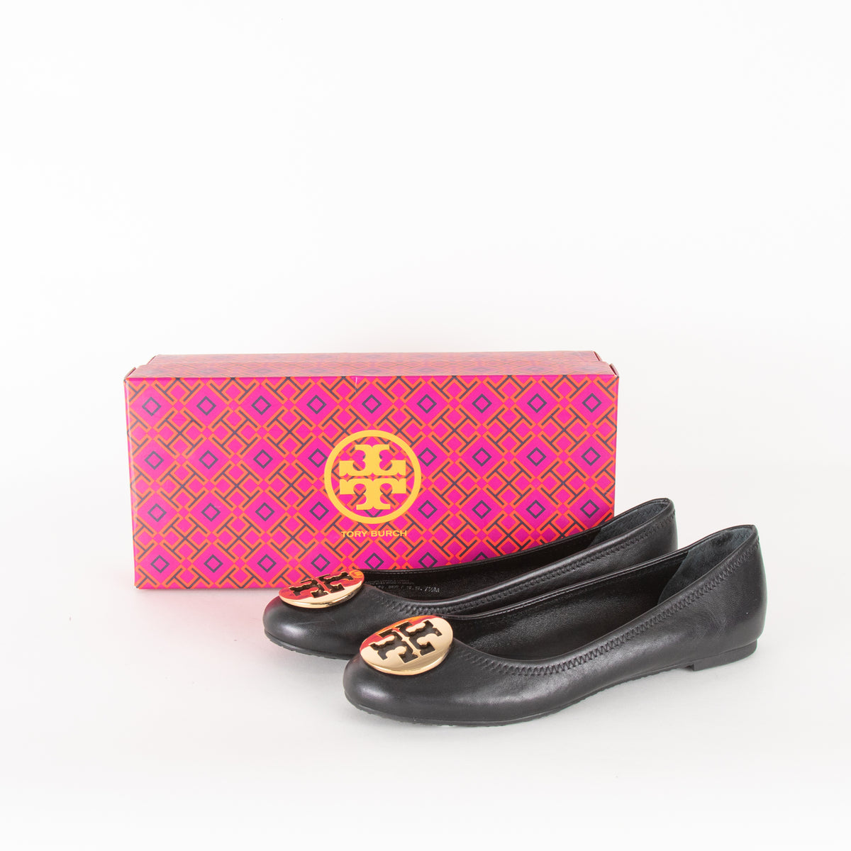 Tory Burch Logo Ballet Flats