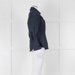 Pamela Milano Blue Denim Front Pocket Detail Shirt