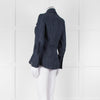 Pamela Milano Blue Denim Front Pocket Detail Shirt