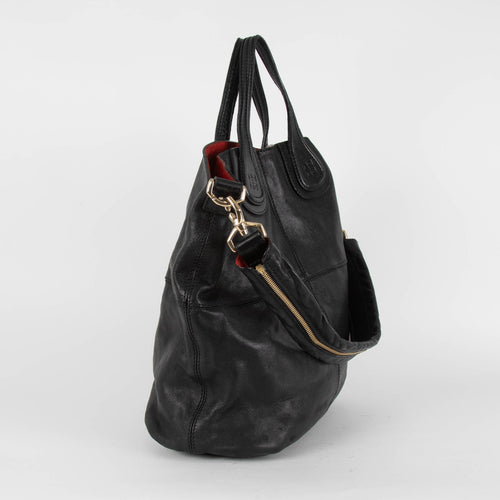 Givenchy Black Leather Nightingale Tote