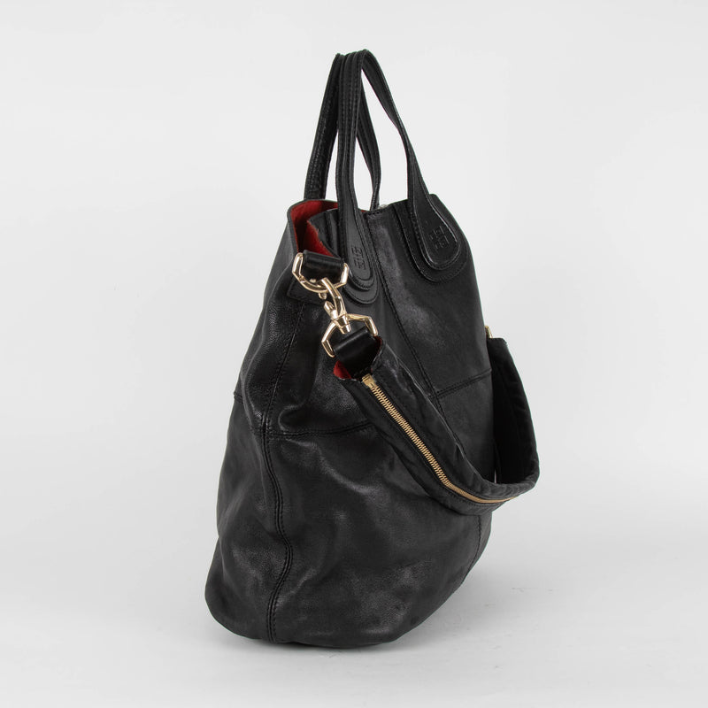 Givenchy Black Leather Nightingale Tote