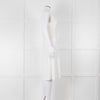Ba & Sh Cream Buttoned Up Sleeveless Dress