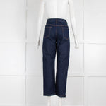 A.P.C x Suzanne Koeller Blue Straight Leg Jeans