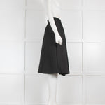 Tibi Black Structured Skirt
