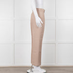 Stella McCartney Neutral Turn Up Hem Trousers