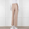 Stella McCartney Neutral Turn Up Hem Trousers