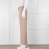Stella McCartney Neutral Turn Up Hem Trousers