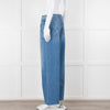 Mother Blue Denim Wide Legged Jeans