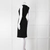 Prada Black Belted Knee Length Shift Dress