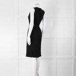 Prada Black Belted Knee Length Shift Dress