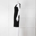 Prada Black Belted Knee Length Shift Dress