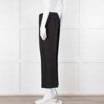 Stella McCartney Black Silk Cropped Trousers