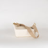Rejina Pyo Cream Textured Leather Small Shoulder Bag