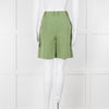 Rejina Pyo Green High Waisted Shorts
