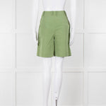Rejina Pyo Green High Waisted Shorts