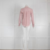 Rails Pink Shirt with Frayed Edges