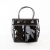 Anya Hindmarch Black Patent Leather Tote Bag