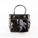 Anya Hindmarch Black Patent Leather Tote Bag