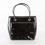 Anya Hindmarch Black Patent Leather Tote Bag