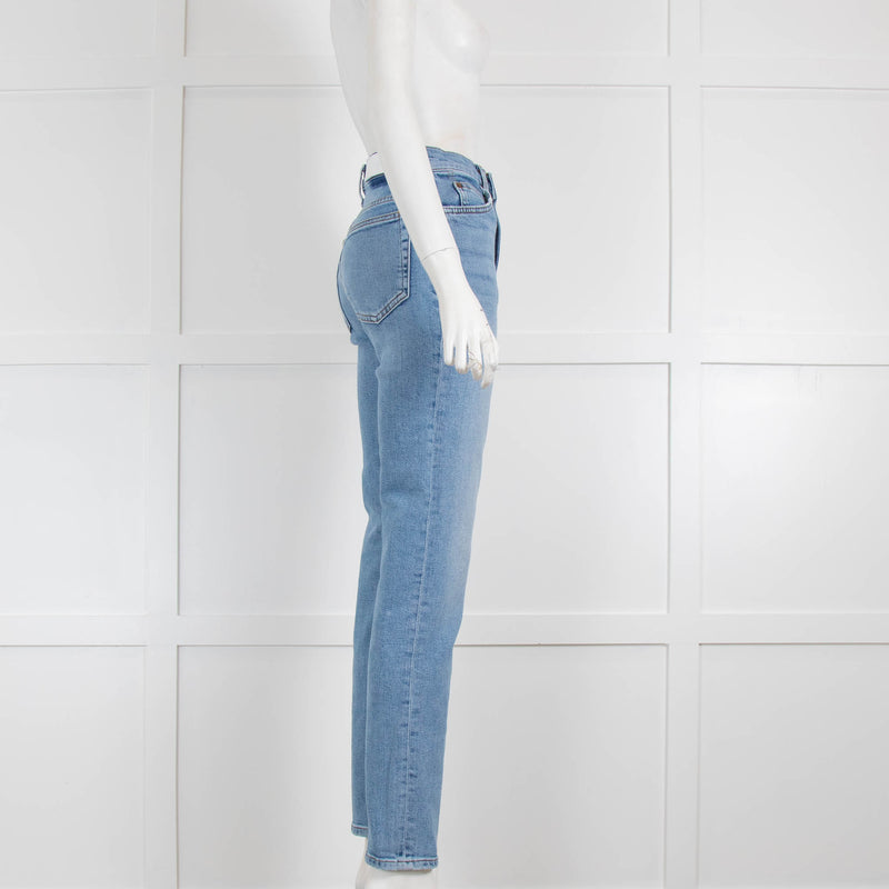 Frame Blue Le High Straight Jeans