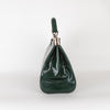 Aspinal of London Green Croc Large Florence Bag