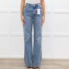 Frame Arrow Lela Blue Straight Leg Jeans