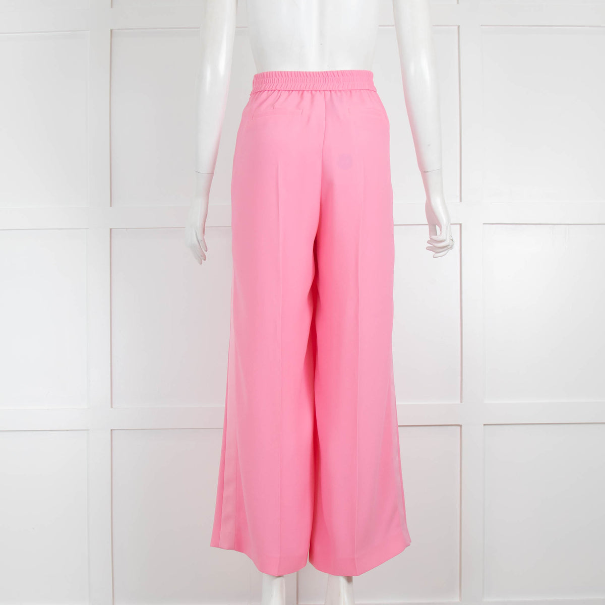 ME EM Bright Pink Wide Leg Belted Trousers